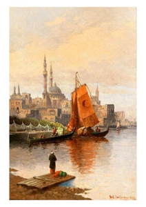 Karl Kaufmann - Scene of Constantinople - Picture 1 of 1