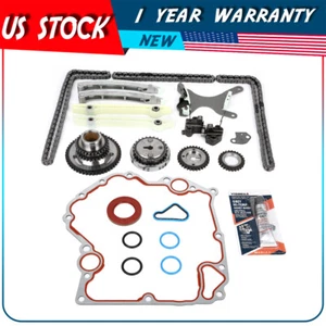 Timing Chain Cover Gasket Kit for 02-08 Dodge Jeep Mitsubishi 4.7L V8 SOHC NGC - Picture 1 of 9