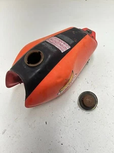 81 1981 Honda XR80 Xr 80 OEM Gas Tank Fuel Cell Cap READ DESCRIPTION - Picture 1 of 11