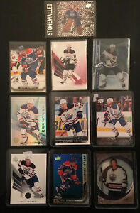 2015-19 10 Card Oilers Team Lot No Doubles Nm Canvas YG Rc Ice Spectrum 