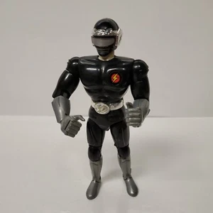199 Trendmasters Masterbotix Power Bots Black Action Figure - Picture 1 of 8