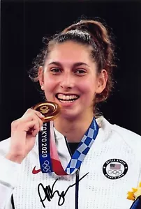 Anastasija Zolotic - USA - Olympia 2020 - Taekwondo - GOLD - Foto sig. (2) - Bild 1 von 1