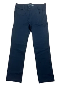 Pantalones de vestir Betabrand pantalones de yoga clásicos pierna recta talla L negro pequeño elástico - Imagen 1 de 13