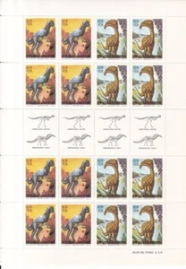 Argentina 1992 - Yvert 1784/1785 - Pliego 20 Series - Fauna Prehistorica - MNH - Imagen 1 de 1