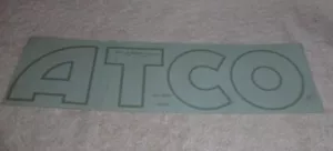 Vintage lawn mower decals, Atco Groundsman, never been used, - Picture 1 of 1