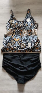 Tankini 2 teilig Oversize-Schnitt GR.XL 52/54 NEU mit Etikett - Bild 1 von 17