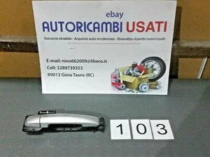 MANIGLIA PORTA PORTIERA ESTERNA ANTERIORE DESTRA DX FIAT SEDICI 2006 - Foto 1 di 1