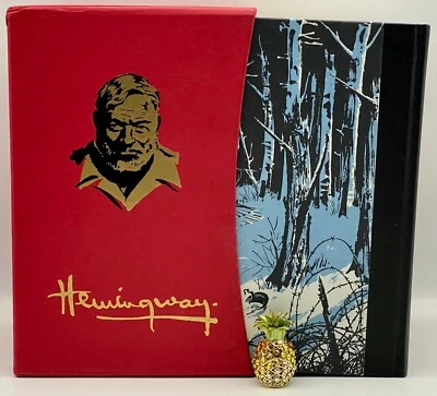 1999 1st Folio Society OLD MAN & THE SEA A Farewell to Arms SUN ALSO RISES RARE! - Image 1 of 4