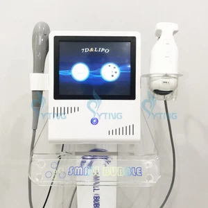 2 in 1 portable 7D lipo beauty machine facial face lift liposonix body massage - Picture 1 of 6