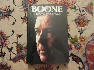 Boone by T. Boone Pickens Jr. 1987 Signed Autographed - Foto 1 di 9