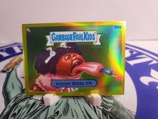 2022 TOPPS CHROME GARBAGE PAIL KIDS RAZZIN ROSLYN YELLOW REFRACTOR 66/275