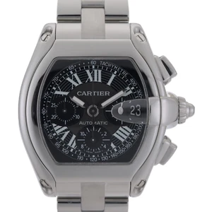 Cartier Roadster Chronograph XL 2618 Automatik schwarzes Zifferblatt 42mm Herrenuhr - Bild 1 von 8