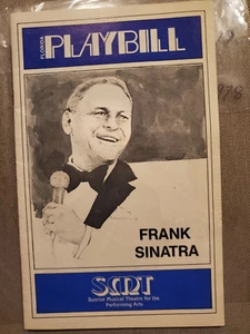 Frank Sinatra Playbill Sunrise Musical Theatre Vintage-24 January 1977 &Bio Book - Picture 1 of 9