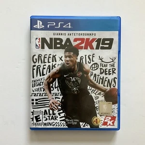 NBA 2K19 (PlayStation PS4, 2018) - CIB COMPLETE IN BOX TESTED - Picture 1 of 3