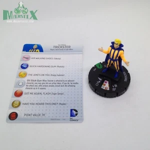 Heroclix The Flash set Trickster (James Jesse) #022 Uncommon figure w/card! - Picture 1 of 1