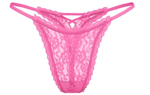 Sexy Tanga Victoria's Secret Cuerda Lacie Escasa Tirantes Ultra Rosa XS S MLXLXXL - Imagen 1 de 4