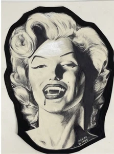 Marilyn Monroe Original Art Vampire - Picture 1 of 3
