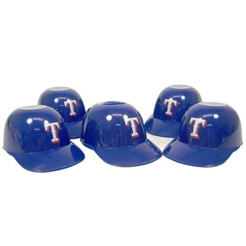 Texas Rangers Rawlings MLB Ice Cream Snack Helmets 5 Pack Cover
