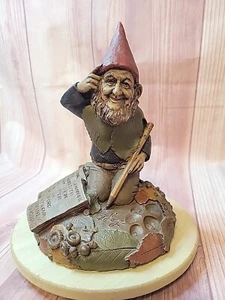 Tom Clark Lefty Gnome Left Handed Whimsical Figurine Discontinued Detailed 1991 - Picture 1 of 15