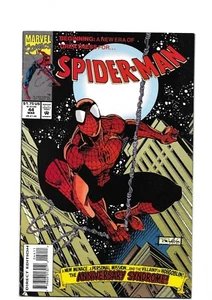 Spiderman # 44 Has Crease Bottom Left Corner fine condition 1st Print 1993 - Picture 1 of 1