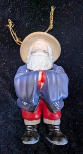 DANBURY MINT Santa Around The World China CHRISTMAS TREE Ornament - Picture 1 of 4