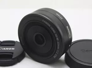 【 Near Mint】Canon EF-M 22mm f2 STM wide angle lens from JAPAN Camera lens - Picture 1 of 5