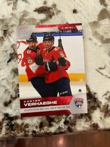 2021 TOPPS NOW NHL STICKER WEEK 11 FLORIDA PANTHERS CARTER VERHAEGHE #99 - Picture 1 of 1