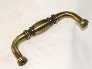 Antiqued Coated Brass Metal colonial drawer Cabinet Handle Pull Hardware sku42 - Picture 1 of 3