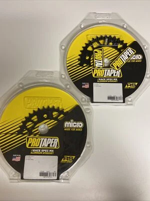 RS Rear Sprocket 38T 415 Black ProTaper 033289 For TC50 & 50 SX Foto 1 de 4