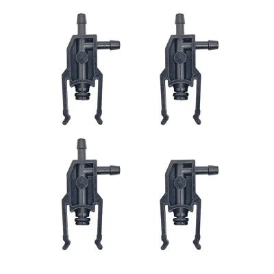 For Citroen C3 I 1.4 16V HDi Fuel Injector Leak Off Connector Set x4 fits Delphi - Image 1 of 4