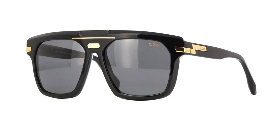 CAZAL 8040 Black Gold/Grey (001) Sunglasses