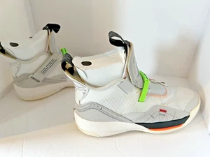 Nike Jordan 33 XXXIII UK 11 AQ8830 004 Gris/Blanco ¡Raro! Talla 10w/8,5m - Imagen 1 de 15
