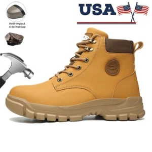 Scarpe da Lavoro Antinfortunistiche Uomo Indistruttibili Punta Acciaio Traspiranti Sneakers - Foto 1 di 17