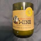 Rescued Wine All Natural Soy Candle Repurposed Glass Sauvignon Blanc Nwt
