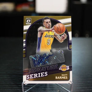 Base serie Signature 2021-22 Panini Donruss Optic MATT BARNES - automática - Imagen 1 de 2