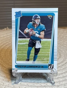 2021 Donruss Football Trevor Lawrence Rated Rookie Base Card #251 Jaguars RC - Picture 1 of 2