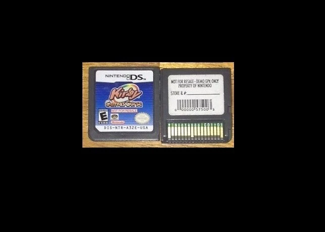 KIRBY: CANVAS CURSE Nintendo ds dsi 3ds *NOT FOR RESALE* *DEMO* nfr - Image 1 of 1