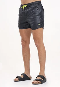 F**K Costumi da bagno Uomo Nero Shorts mare Shorts mare nero da uomo Primav - Imagen 1 de 5