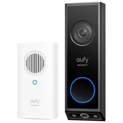eufy Security Video türklingel E340 Kamera mit Chime 2K HD Farb-Nachtsicht - Bild 1 von 4