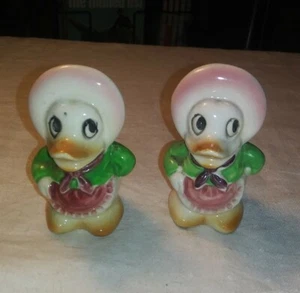 Par de saleros y pimenteros vintage de patos hechos en Japón - Imagen 1 de 6