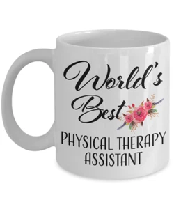 Weltbeste Physiotherapie Assistentin Kaffeebecher - Dankeschön Geschenk für Frauen - Bild 1 von 2