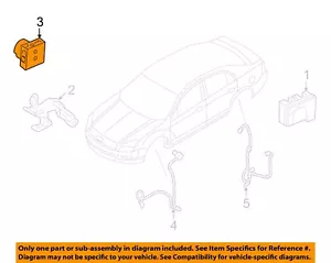 FORD OEM 06-09 Fusion Electrical Abs Components-Actuator 6E5Z2C215AA - Picture 1 of 2