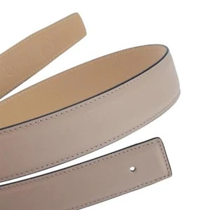 Cinturón de cuero cinturón reversible para hebilla H 32 mm cinturón sin hebilla hebilla de cinturón - Imagen 1 de 133