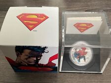 2013 $20 75TH ANNIVERSARY OF SUPERMAN™: MAN OF STEEL - PURE SILVER COIN