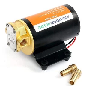 Bomba de aceite de engranaje impulsor de 12 V hecha por Amarine agua diésel combustible carro marino - Imagen 1 de 8
