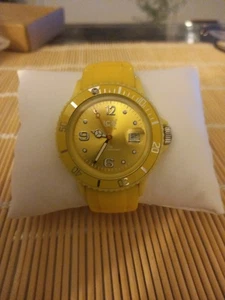 Ice Watch Sili Forever Yellow Strap Quartz Rubber Strap - Picture 1 of 5