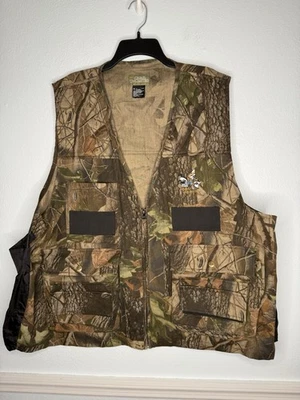 Quail Unlimited Hunting Vest Mens 2XL XXL Camo Hunting Outdoor Pockets - Image 1 of 4