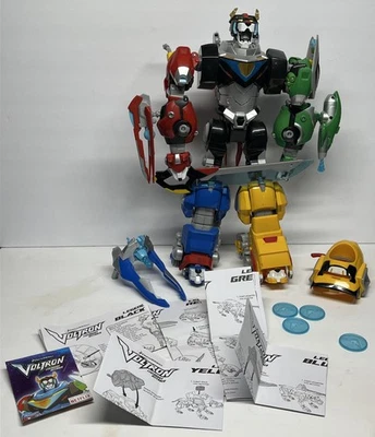 Voltron Die-Cast Legendary Defender Action Figure 100% Complete With Manuals - Image 1 of 4