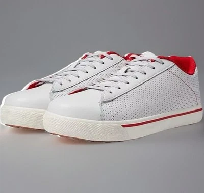 Rocky Skate RKK407ZA Men's 11 Wide Gray Red Leather Nano Comp Toe Work Shoes - Image 1 of 3