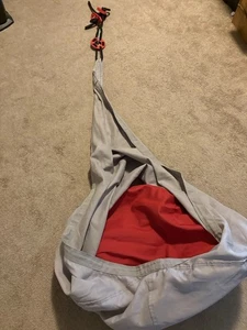 IKEA EKORRE GRAU ROT INDOOR SCHAUKEL HÄNGEMATTE - Bild 1 von 3